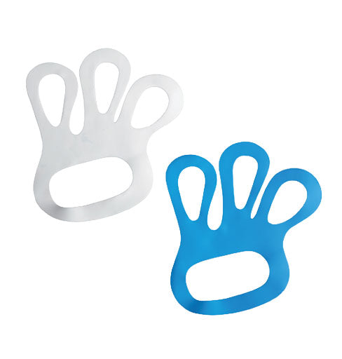 TPU Universal Size Hand Glove Tensioners, 300mu, Blue x 100's Pack