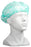 Green Polypropylene 12gsm Bouffant Hats 610mm x 600 pieces pack (For Larger Hair Styles)