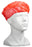 Red Polypropylene 12gsm Bouffant Hats 610mm x 600 pieces pack (For Larger Hair Styles)