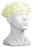 Yellow Polypropylene 12gsm Bouffant Hats 610mm x 600 pieces pack (For Larger Hair Styles)