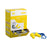 Foam Corded Bell Earplugs, Yellow, 27.0dB Rated, Pack of 100 pairs