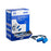 Foam Corded Metal Detectable Bullet Earplugs, Blue, 28.0dB Rated, Pack of 100 pairs