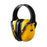Base Headband Earmuffs, Yellow/Black, Class 5, 26.9dB Rated