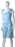 Disposable Polyethylene Back Tie Apron, 800mm x 1250mm x 20mu x 600 pieces - Blue
