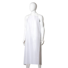 Reusable TPU Apron with Hooks, 900mm x 1200mm x 300mu x 30 pieces - White