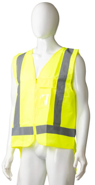 High Visibility Day/Night Safety Vest, Yellow, XXL Size x 24's Pack