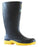 Bata PVC Safety Gumboots, Black/Yellow, Size 9
