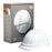 ABS Ground Safety Hard Hat, Vented, Ratchet Adjustment, White, AS/NZS 1801:1997