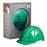 ABS Ground Safety Hard Hat, Vented, Ratchet Adjustment, Green, AS/NZS 1801:1997