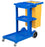 3 Tier Economy Cleaning Cart, Blue