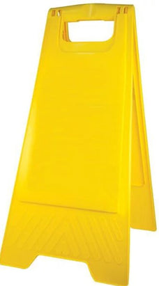 Blank Safety Sign, Yellow, 290mm x 600mm