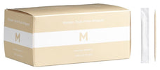 Compostable Natural Wooden Tooth Pick, Wrapped, 2mm x 65mm Long x 12,000 pieces