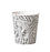 Printed Paper Chip Cups White, 12oz, 230ml, 190gsm x 1000 Cups