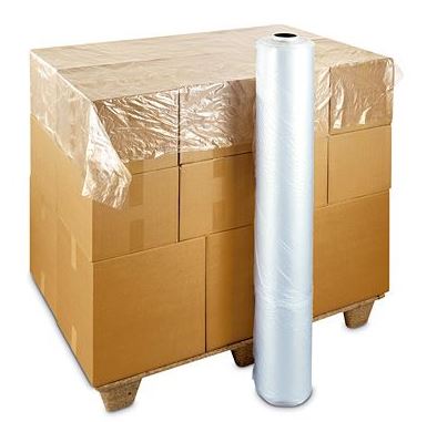 Clear Pallet Top Polyethylene Covers 2000mm x 2000mm x 20mu x 250 Sheets