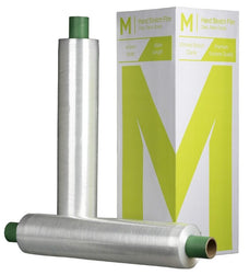 Clear 9mu Prestretch Hand Stretch Film Roll, 450mm x 400mt x 4 Rolls