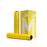 Yellow 20mu Premium Hand Stretch Film Roll 500mm x 300mt x 4 Rolls