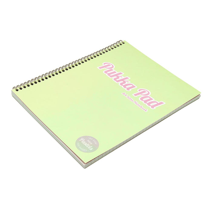 Pukka A4 Pastel Jotta Notebook Green