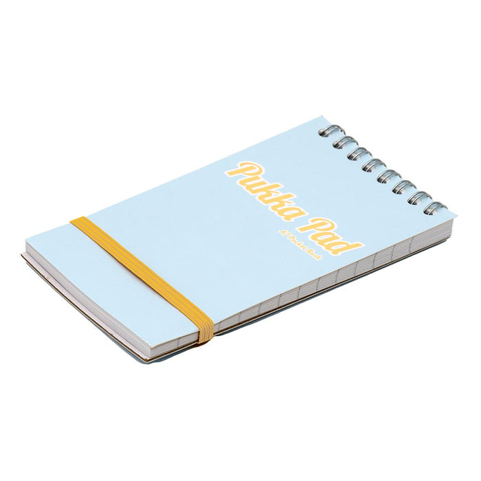 Pukka Pastel Notepad, A7, Blue