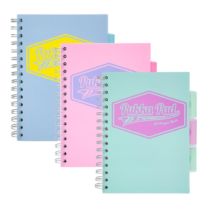Pukka Pastel Project Book, A5, Pink
