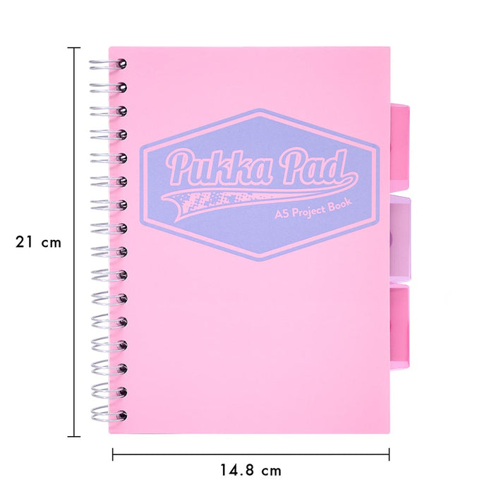 Pukka Pastel Project Book, A5, Pink