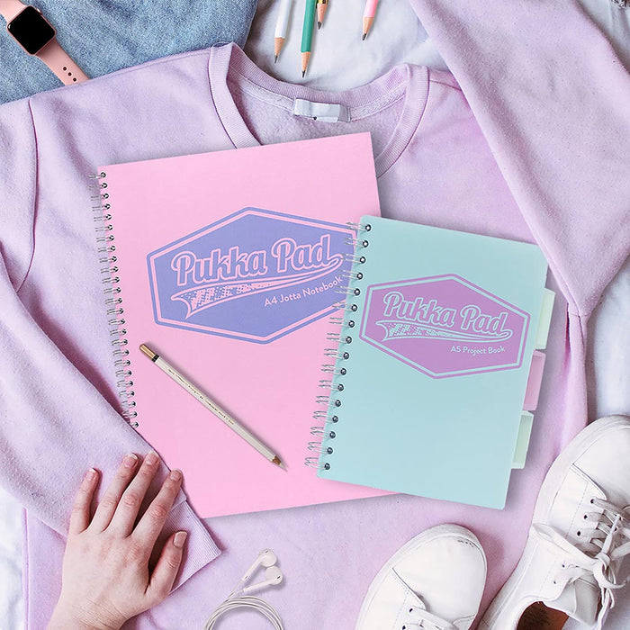 Pukka Pastel Project Book, A5, Pink