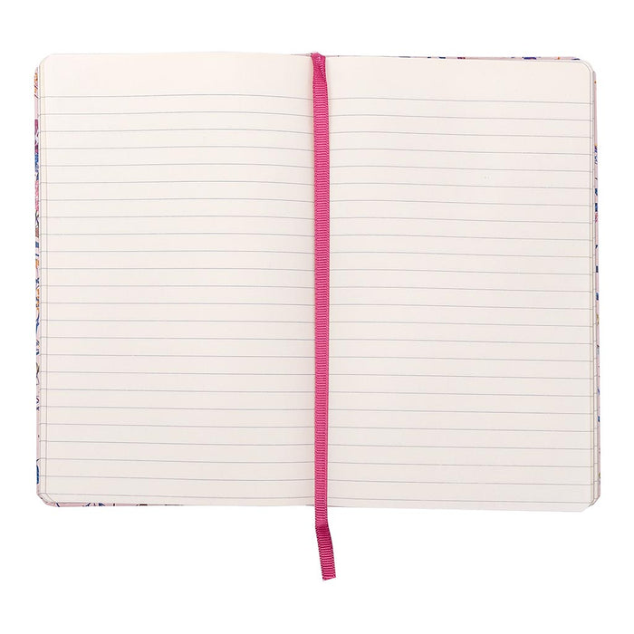 Pukka Bloom Softcover Notebook, 13cm x 21cm, Cream