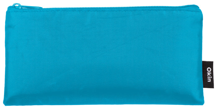 Okin Pencil Case Flat Light Blue 21x11cm