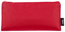 Okin Pencil Case Flat Red 21cm x 11cm
