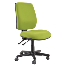 Buro Roma 2 Lever High Back Ergonomic Office Chair, Nylon Base, Green