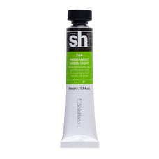 ShinHan SH Oil Colour Paint 50ml Permanent Green Light 744 CXSH10633000744