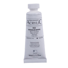 ShinHan Professional Acrylic Paint 50ml Titanium White 562 CXSH11233010562