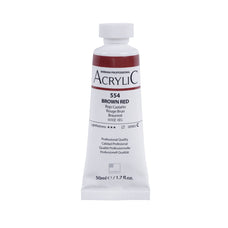 ShinHan Professional Acrylic Paint 50ml Brown Red 554 CXSH11233030554