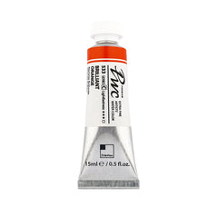 ShinHan PWC Extra Fine Watercolour Paint 15ml Brilliant Orange 533 CXSH12131530533