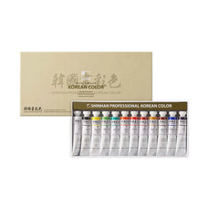 ShinHan Professional Watercolour Paints 12ml, Assorted Colours, 12's Pack