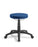 Eden Stitch Stool, Height Adjustable, Charisma Ocean Vinyl