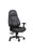 Knight's Vulcan 4 Lever 24/7 Highback Chair with Armrest, Black PU Fabric, Unassembled