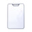 Hub Mobile Whiteboard A3 Writing Board, Double Sided - Plain/Gridded, 440mm x 298mm  x 11mm