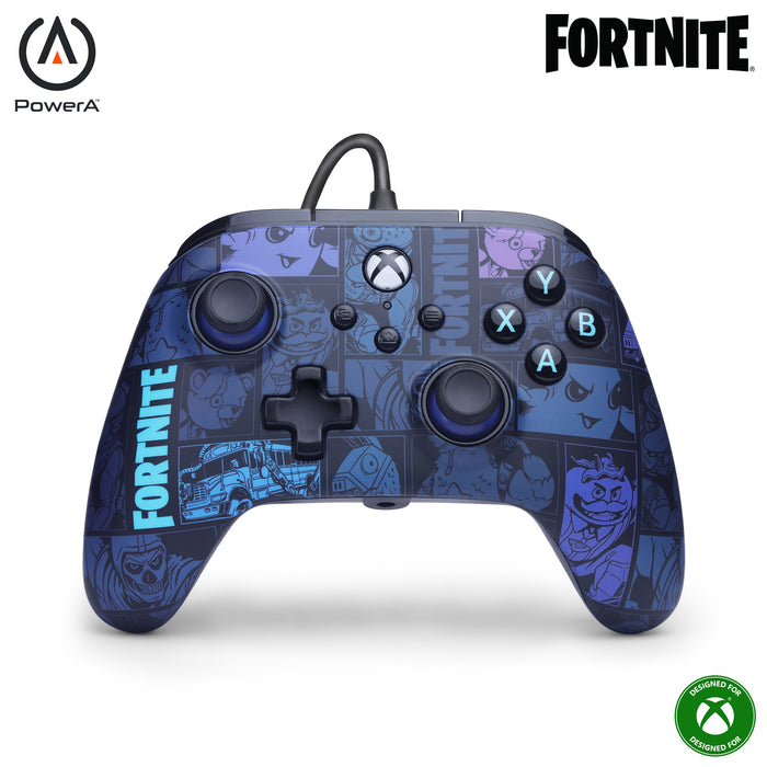 PowerA Advantage Wired Controller for Xbox Series X|S – Fortnite Victory Royale
