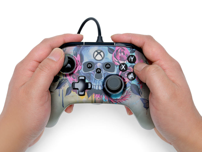 PowerA Advantage Plus Wired Controller for Xbox Series X|S – Bloom & Gloom