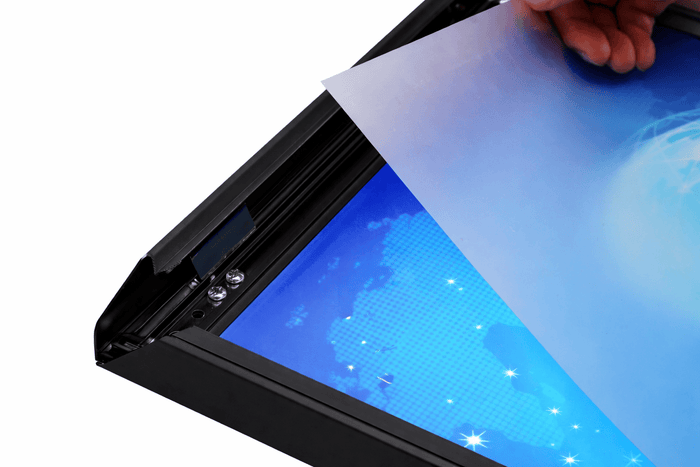 A0 Wide Snap Frame, Black, 1232mm x 884mm x 18mm (Fits A0 Poster) LX83040