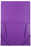 Marbig A4 Polypropylene Document Wallet Purple