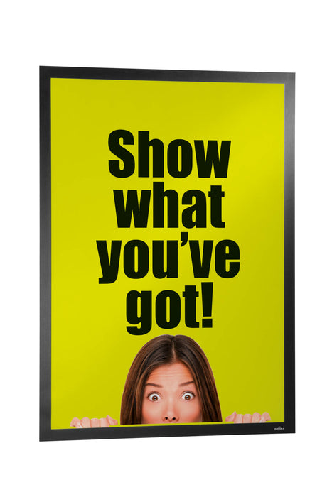 A1 Duraframe Durable Self Adhesive Poster / Sign Holder AO505501