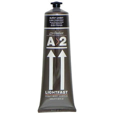 A2 Lightfast Heavy Body Acrylic Paint 120ml - Burnt Umber CX177930