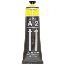A2 Lightfast Heavy Body Acrylic Paint 120ml - Cadmium Medium Yellow CX177939