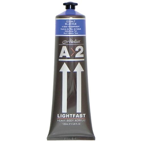 A2 Lightfast Heavy Body Acrylic Paint 120ml - Cobalt Blue CX177943