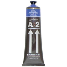 A2 Lightfast Heavy Body Acrylic Paint 120ml - Cobalt Blue CX177943