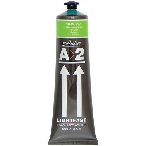 A2 Lightfast Heavy Body Acrylic Paint 120ml - Light Green CX177947