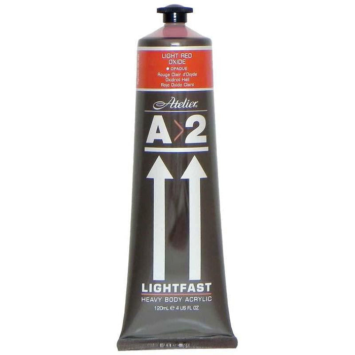 A2 Lightfast Heavy Body Acrylic Paint 120ml - Light Red Oxide CX177951