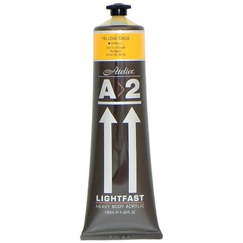 A2 Lightfast Heavy Body Acrylic Paint 120ml - Yellow Oxide CX177961