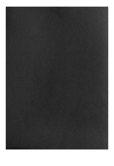 A3 Black Leathergrain Binding Cover 300gsm x 25's AOBCL300A3BK25